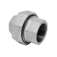 União Galvanizada 1/2" com Assento Cônico em Bronze F/F - Rosca BSP NBR 6943 na internet