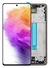 Tela OLED premium para Samsung A73 5G SM-A736 com aro e display 