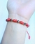 Pulsera 7 Nudos Roja Sphere