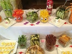 Banner de la categoría Mini buffet infantil con snacks saludables