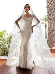 Banner de la categoría Vestido de novia encaje bohemio con velo
