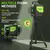 Huepar kit de nível laser de linha cruzada autonivelante de feixe verde 2D de 8