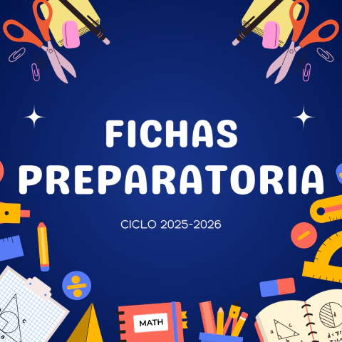 FICHAS CICLO ESCOLAR PREPARATOIA 2025-2026 - comprar en línea