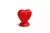 Vela corazòn - BLANCO - ROJO - comprar online