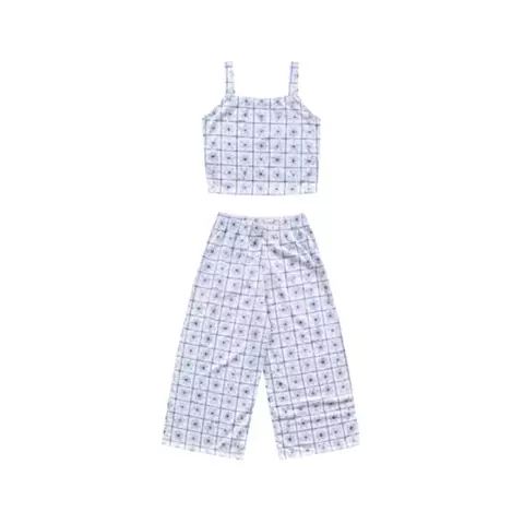 Conjunto Kiko e Kika 11728 Branco / Azul - comprar online