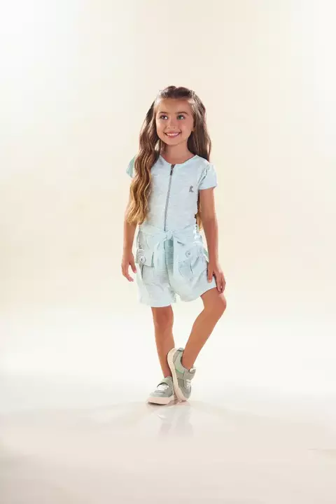 Macaquinho Kiki Xodó 3300020 Verde água - comprar online