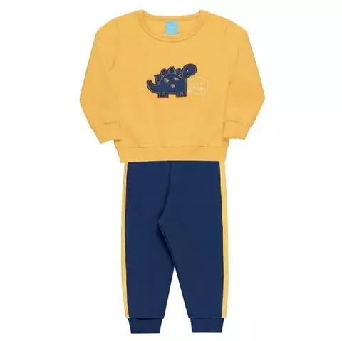 Conjunto em moletom bebê menino Kamylus inverno - comprar online