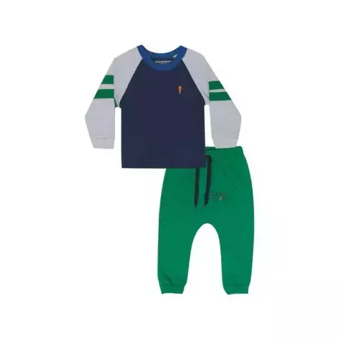 Conjunto meia estação menino Onda Marinha inverno - comprar online