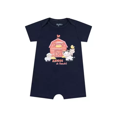 Macaquinho | Banho de Sol Rei Rex 51089 Marinho - comprar online