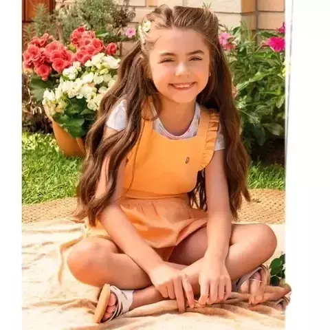 Conjunto Jardineira Paraiso 12541 - comprar online