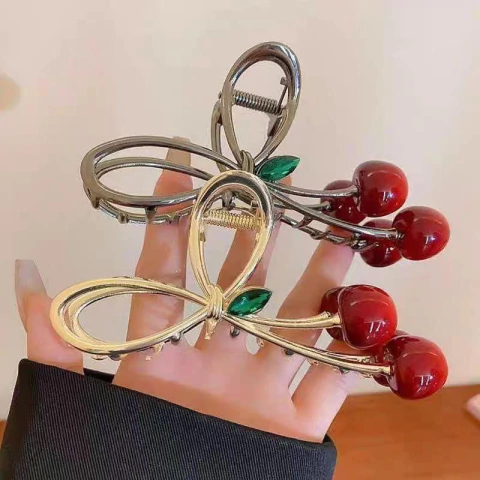 BROCHE PARA PELO CEREZA