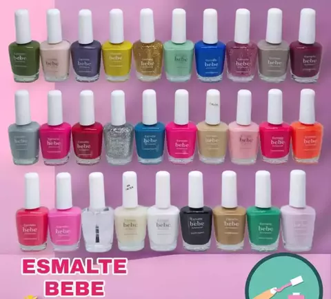 Esmalte Común BEBE 12ml SURTIDOS