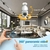 Kit Câmera de segurança a Prova D'água sem fio gira 360 com app Yousee full HD visão notturna - comprar online