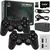 Console de videogame 2.4g, controle duplo sem fio, 4k, 10000 jogos, 64 32gb, jogos retrô para ps1/gba na internet