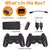 Console de videogame 2.4g, controle duplo sem fio, 4k, 10000 jogos, 64 32gb, jogos retrô para ps1/gba - top shop