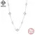 Colar Vintage Trevo Concha em Prata Esterlina 925 Rinntin