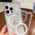 Imagem do Case Cristal MagSafe Premium para iphone 11 12 13 14 15 16