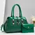 Bolsa Croco Luxo Brilhante