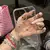 Capa Glitter Cereja Transparente para iPhone 12 ao 16 Pro - loja online