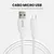Cabo Universal Keedi 1M - Tipo-C, V8 e Lightning com Carga Rápida