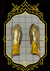 Peças avulsas MDM de câncer Gold EX Bandai - Versão Revival