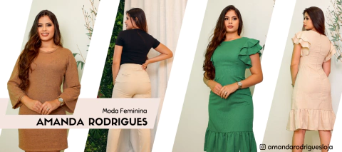Carrusel Amanda Rodrigues - Moda Feminina
