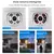 Icsee 1080P Full Hd A8 Cameras Vigilância Wifi Camera De Segurança inteligente Bluetooth - loja online