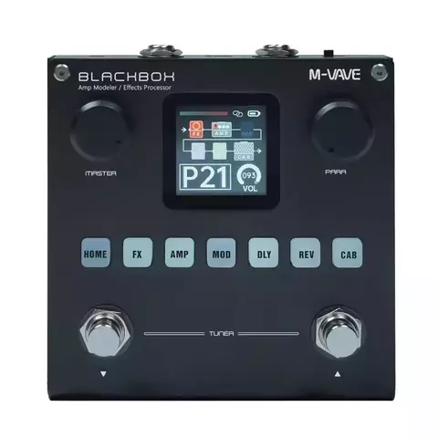 Pedal Multiefeitos M-VAVE Blackbox Guitarra/Baixo - comprar online