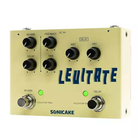 Pedal de Efeito Sonicake Levitate 2 em 1 - Reverb e Delay - comprar online