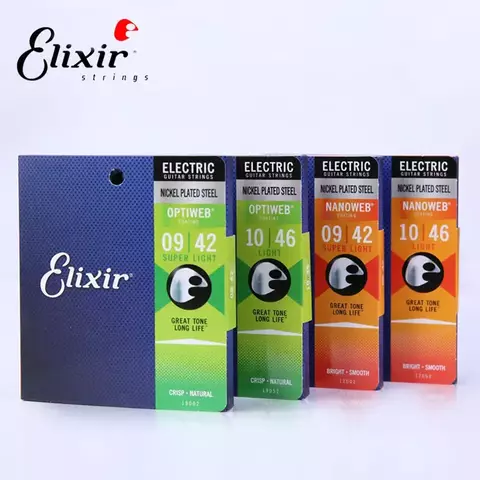 Encordoamento Para Guitarra e Violão - Elixir - comprar online