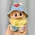 Boneca Labubu mini pelúcia 17cm - Easy Future