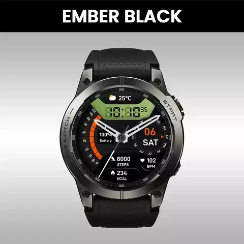 Zeblaze Stratos 3 Pro – O Smartwatch GPS com Tela AMOLED que Supera Limites