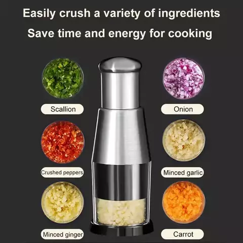Cortador de Alho Inox 304 – Praticidade com um Toque de Chef - comprar online