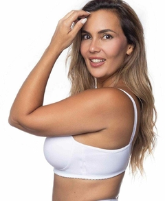 Corpiño sin aro semi reductor - comprar online