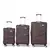 SET DE VALIJAS x3 MELANT (20' 24' 28') SEMIRIGIDAS B03