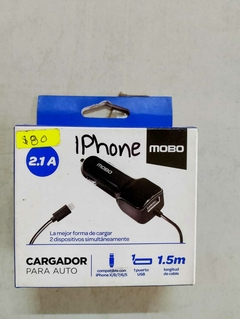 CARGADOR PARA AUTO LIGHTNING