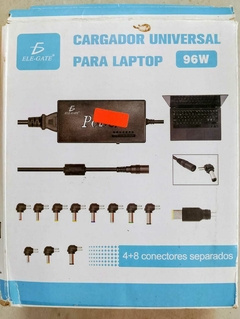 CARGADOR UNIVERSAL PARA LAPTOP 96W