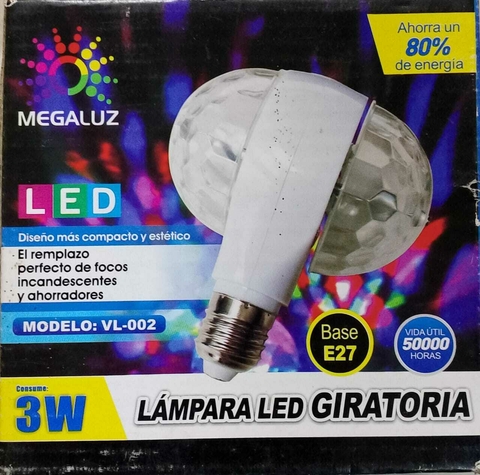 LÁMPARA LED GIRATORIA