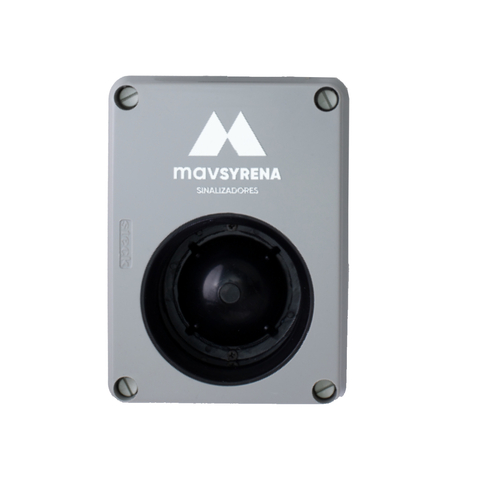 Sinalizador Sonoro para Alarme Geral MA201 12 Vca-24 Vca/Vcc