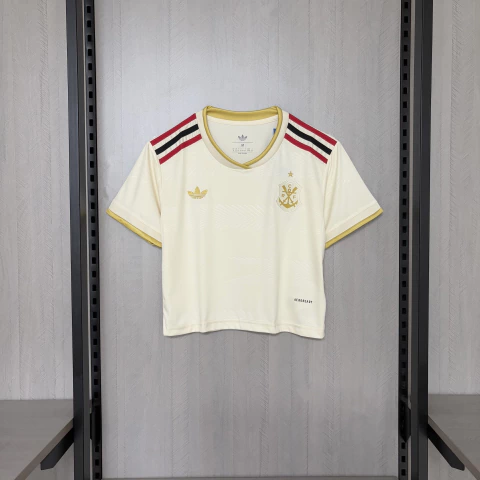 Camisa Cropped Flamengo Third 2025/26 (III) | Adidas Torcedor Feminina - comprar online