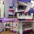 Cama Juvenil Con Escritorio Y 2 Placares