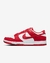 NIKE DUNK LOW RED WHITE