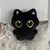 Imagem do Chaveiro de gato preto com olhos grandes