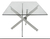 Mesa de Vidrio 150 x 90 - Base Cromada en internet