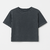 Cropped Regular Feminina - Cinza Chunbo -Peça Estonada - comprar online