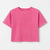 Cropped Regular Feminina -Rosa Pink-Peça Estonada
