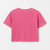 Cropped Regular Feminina -Rosa Pink-Peça Estonada - comprar online