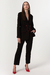 Conjunto Preto Alfaiataria com Pesponto Vermelho