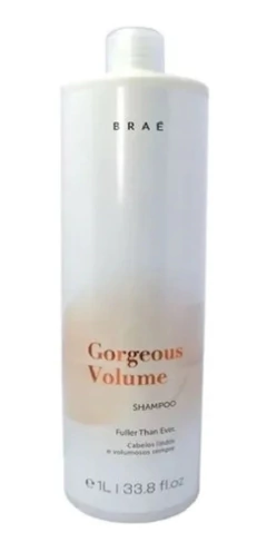 Braé Gorgeous Volume Shampoo Cabelos Lindos E Volumosos - 1l