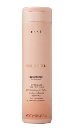 Braé Go Curly Condicionador 250ml - Para Cachos